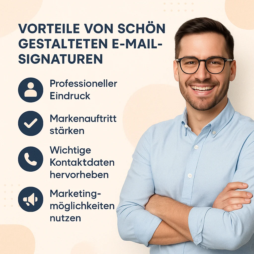 Vorteile einer HTML E-Mail Signatur Illustration